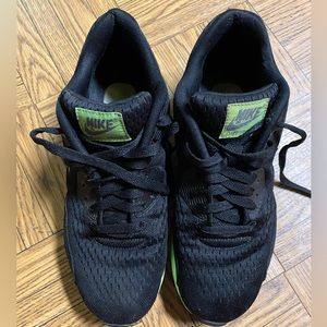 Black & Lime Green Nike Airmax 90’s - size 9 - $60